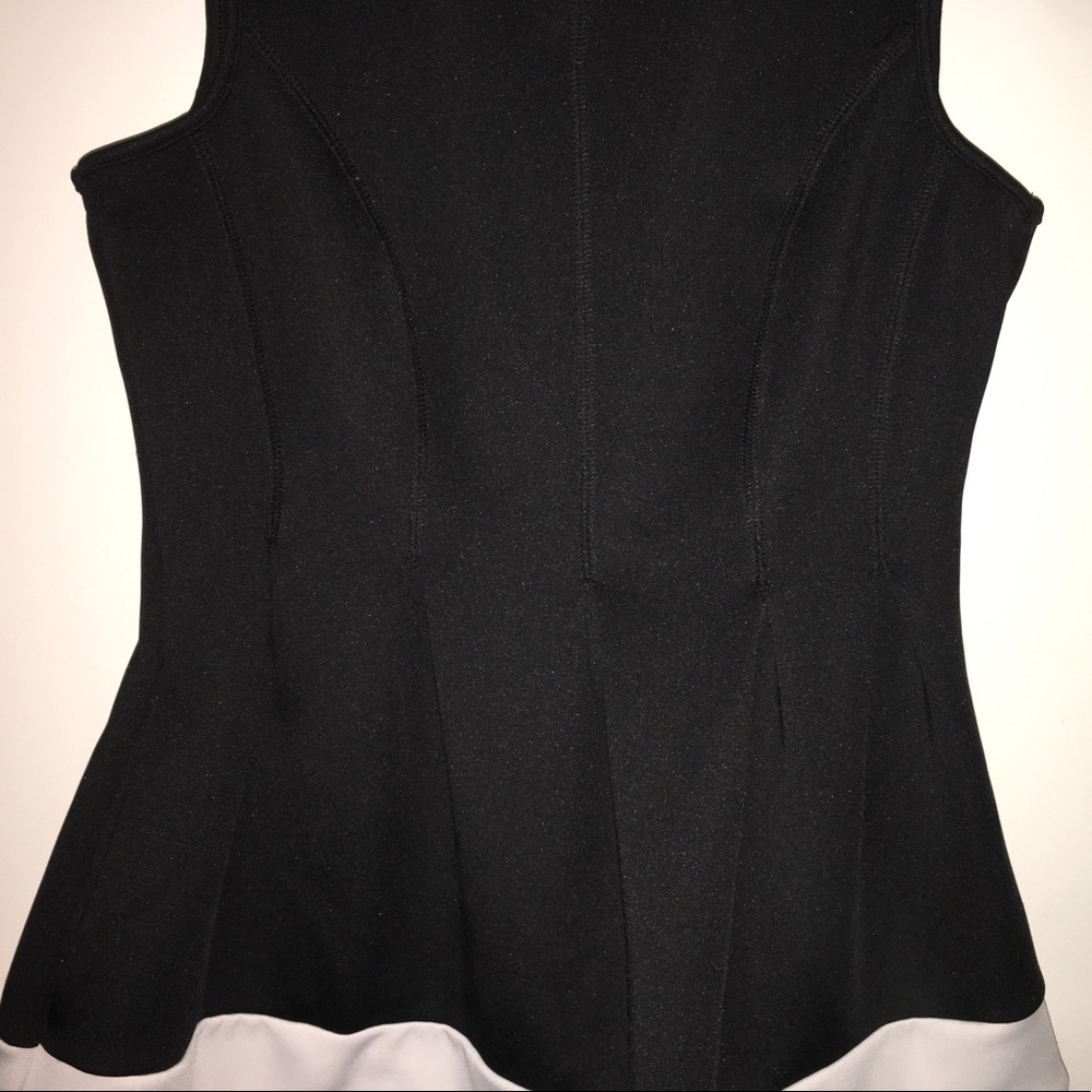 Apt.9 Black & White Mini Dress, Petite PE - Picture 3 of 5